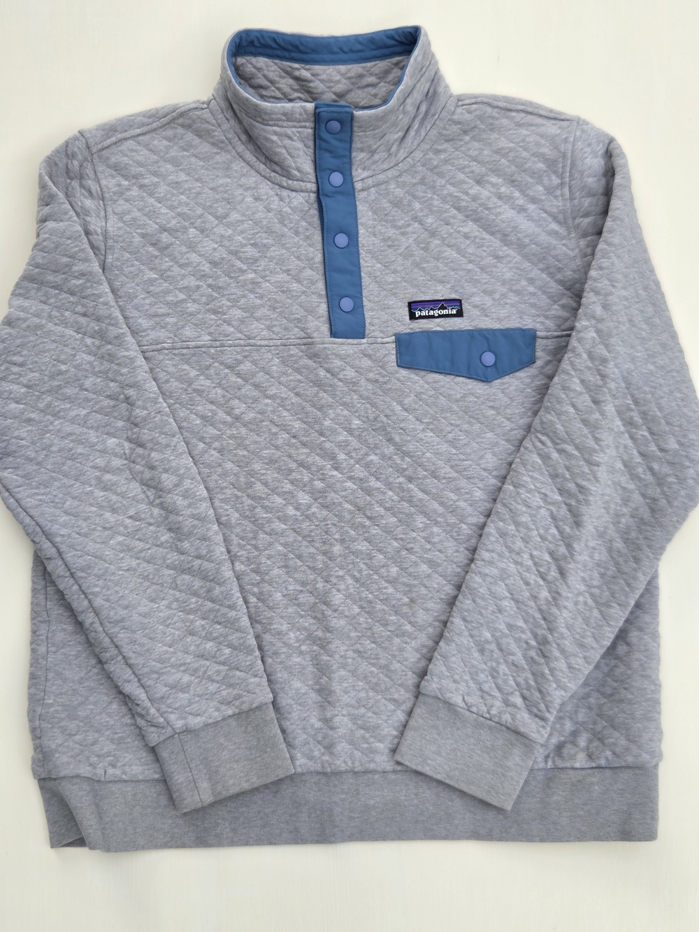 Patagonia Organic Cotton Quilt Snap-T Pullover Women's Size-Large